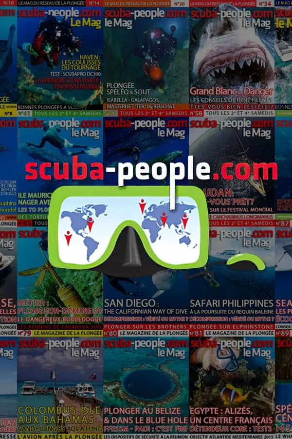 Couverture du magazine Scuba-People, numéro 92
